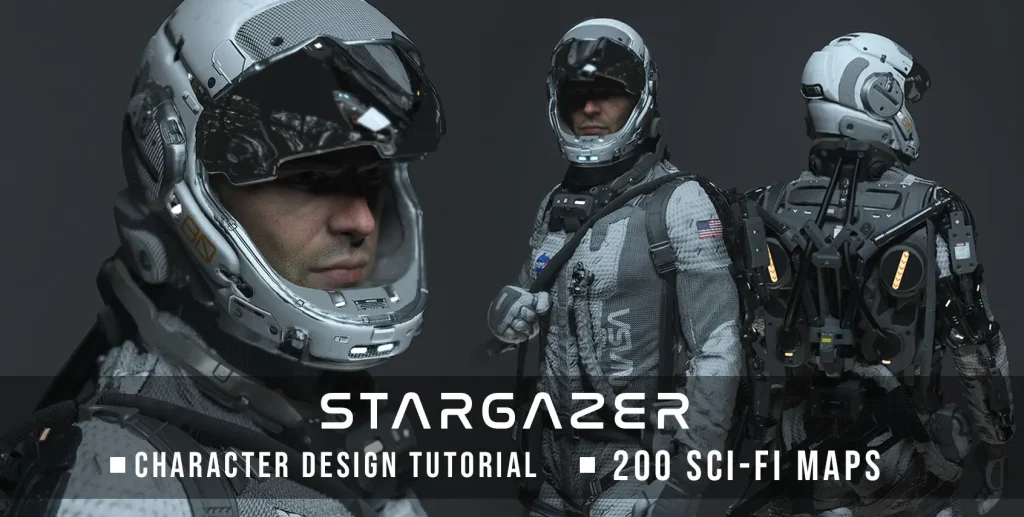 Artstation - CG角色设计（Zbrush+Substance+MD+Marmoset）1Li-Digital Art Education1Li
