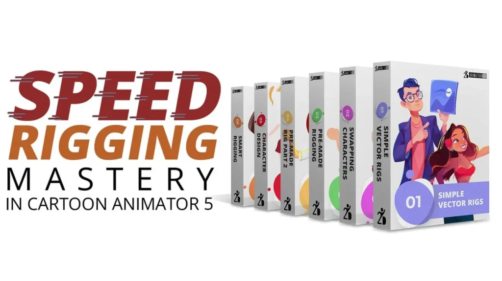 2D Animation 101 - Cartoon Animator 5快速绑定技术1Li-Digital Art Education1Li