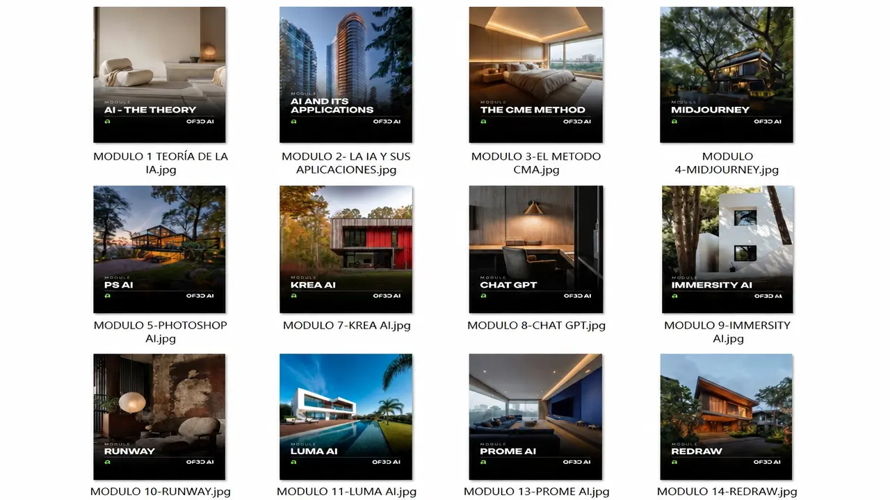 图片[2]1Li-Digital Art EducationAI赋能设计：OF3D AI建筑设计全流程实战课程 OF3D – Ai for ArchViz1Li-Digital Art Education1Li