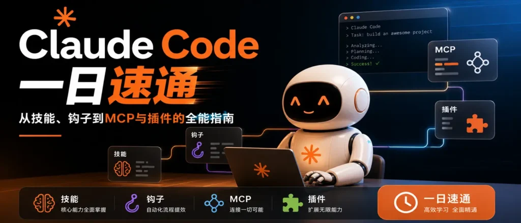 Claude Code 一日速通：从技能、钩子到MCP与插件的全能指南1Li-Digital Art Education1Li