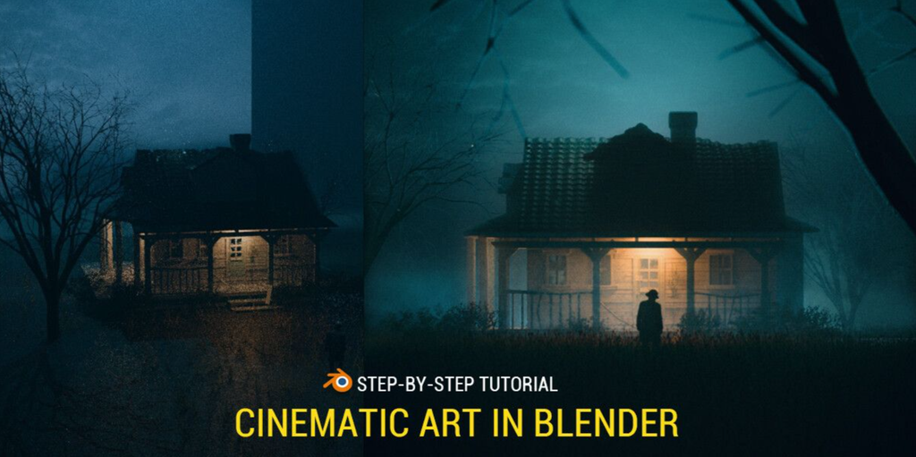 Artstation - Blender 4.0电影艺术工作流程分步教程1Li-Digital Art Education1Li