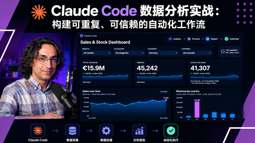 Claude Code 用于数据分析：构建可重复、可靠的工作流1Li-Digital Art Education1Li